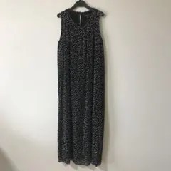 バナナリパブリック ドットプリーツワンピース