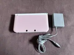 Nintendo3DSLL 【ピンク×ホワイト】＋純正充電器付き