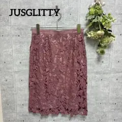 JUSGLITTY レースタイトスカート　サイズ9号（サンプルスカート）