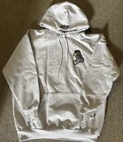 KYRN グレー フード付きパーカー