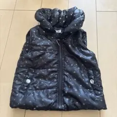 星柄ダウンベスト 120サイズ