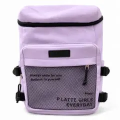 PINK-latte ピンクラテ リュック ラベンダー A4収納可 通学 遠足のサムネイル