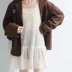 Kastane 格子フェザーチュニック