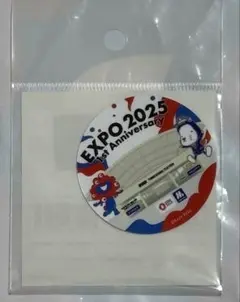 万博1周年記念ヘッドマークステッカー（大阪メトロ にゃんばろう ミャクミャク）