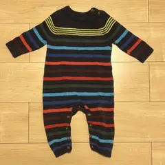 baby GAP ストライプロンパース 3-6ヶ月　60cm 70cm