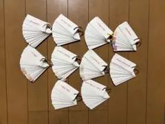 熟語カード ホワイト リング付き 10個セット