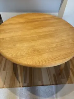 モモナチュラル ダイニングテーブル CIRCLE TOP 95 OAKのサムネイル