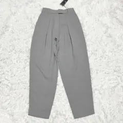 ✨未使用タグ付き✨PLST プラステ カーブテーパードタックパンツ
