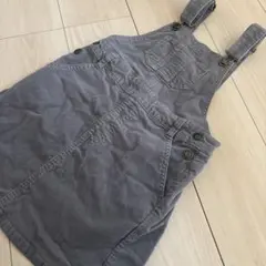 GLOBAL WORK ジャンバースカート 120 グレー