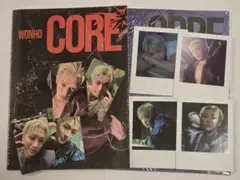 WONHO ウォノ CORE 未開封CD RAW/SHELL 2種、封入コンプ