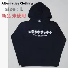 新品 Alternative Clothing スカルファミリー プルオーバー