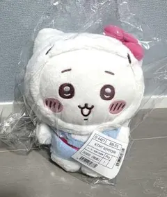 【新品未開封品】ちいかわサンリオコラボ ちいかわ×ハローキティ ぬいぐるみ