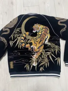希少 入手困難品 【絡繰魂・粋】 別注！限定リバーシブルスカジャン 神