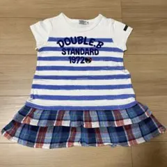 DOUBLE.B MIKI HOUSE 半袖 Tシャツ100cm チュニックのサムネイル