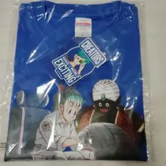 ま*け様 ドラゴンボールZ Tシャツ Lサイズ 青　ステッカー付