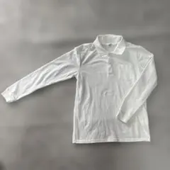 男の子　ポロシャツ　160 長袖　白　セレモニー　受験