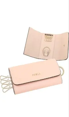 FURLA ピンク キーケース