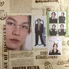 Myojo 6月号 リムレスメガネ Travis Japan 松田元太 厚紙