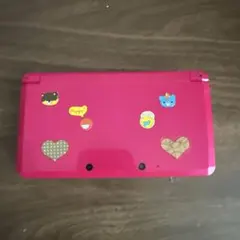 ピンク ニンテンドー3DS 本体　充電器あり