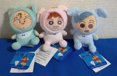 クレヨンしんちゃん　ベビー マスコット　3種