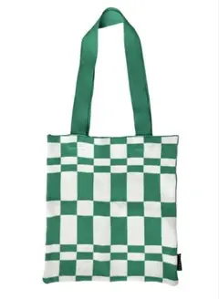 トートバッグ ALTROSE チェック ニット