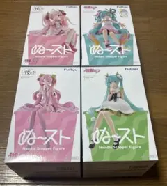 初音ミク ぬーどるストッパーフィギュア 4種セット