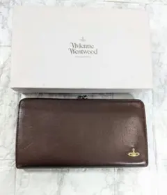 Vivienne Westwood ブラウン長財布 箱付き