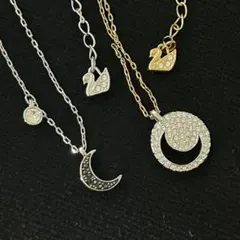 Swarovski ネックレス　 Moon　セット 0607006