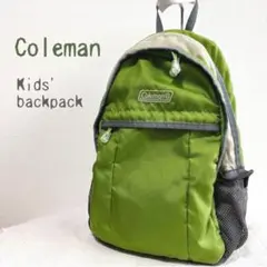 【Coleman】 キッズ リュック グリーン