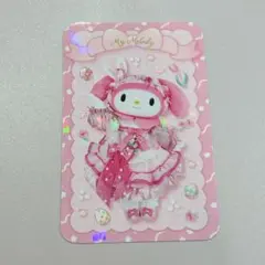 サンリオ ピューロ ノベルティ モーニング カード マイメロディ