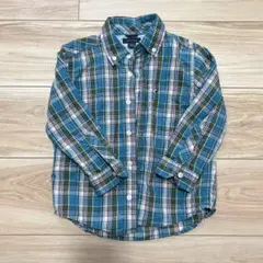 TOMMY HILFIGERトミーヒルフィガー　子供服　キッズ　チェック　シャツ