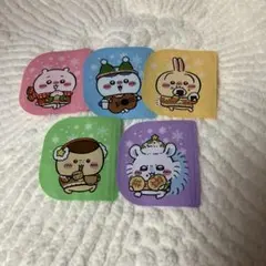 ちいかわ×セブンイレブン　ジッパーバッグ5枚セット