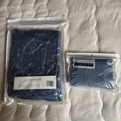 HUGMOTTI ネイビー カバーとアンダーウェアセット