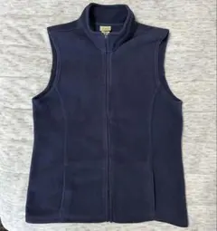 L.L.Bean フリースベスト ネイビー アウトドアインナー エルエルビーン