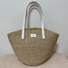 美品！アニエスベーボヤージュ　トートバッグ　カゴバッグ
