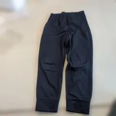 UNIQLO キッズ ロングパンツ ブラック 140のサムネイル