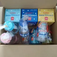 パンどろぼう　カルピス　プラマグカップ　フタ付きボトル　メモリ付きコップ　９点