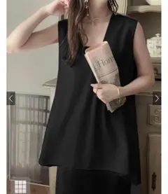 前後差ヘムロングベスト F [an1320]