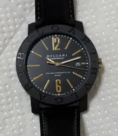 2026年最新】BVLGARI 文字盤カラー：ブラック メンズ 自動巻き時計の