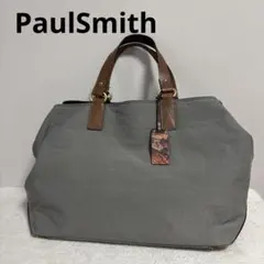 人気 ポールスミス カラーステッチトートバッグ ミリタリーブライツ 
