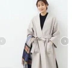 ROPE PICNIC ロペピクニック ベージュ ロングコート サイズ:38