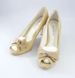 JILL STUART ジルスチュアート パンプス ベージュレース 24.5のサムネイル
