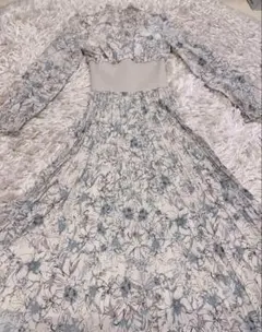 美品♡ tocco トッコ プリーツ ワンピース 花柄 総柄 フラワープリント