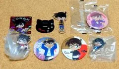 最終値下げ 名探偵コナン 江戸川コナン グッズまとめ売り 缶バッジ アクスタ