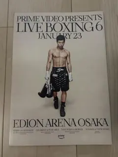 LIVE BOXING 6 パンフレット