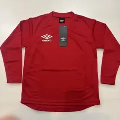 新品タグ付き　umbro レッドシャツ サイズ140