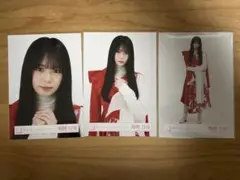 櫻坂46 稲熊ひな 「新参者二〇二五」赤白衣 生写真 コンプ - メルカリ