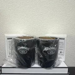 ジャックダニエル　チャコールブラックグラス　2個のサムネイル
