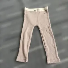 ベビー リブスパッツ レギンス ベージュのサムネイル