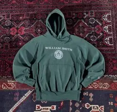 champion リバースウィーブ プルオーバー パーカー グリーン M